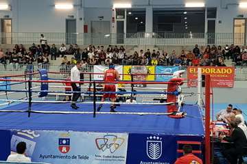 El boxeo volvió a Telde con una velada en el Pabellón Juan Carlos Hernández (Foto TA)